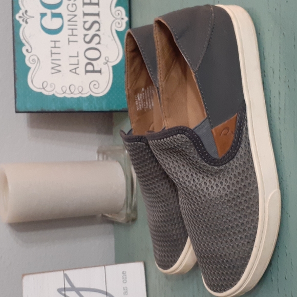 OKULAI SLIP ON MESH SHOES SZ 8 - Picture 5 of 6